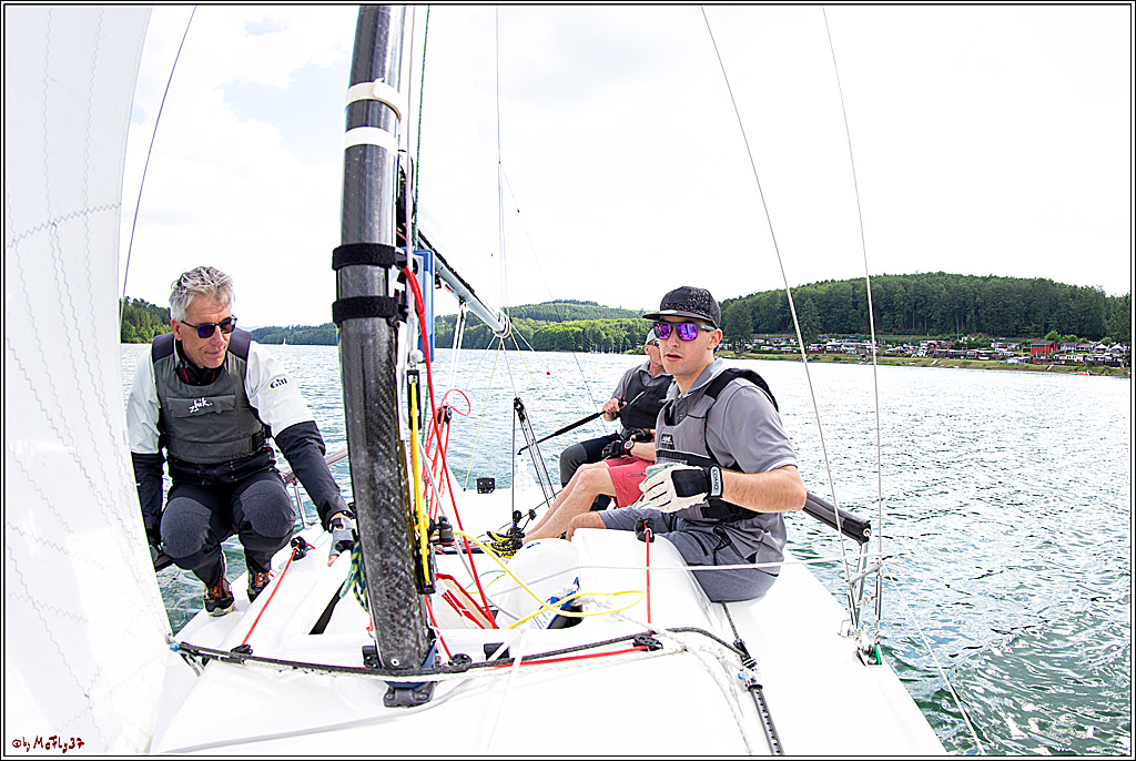 J70 - WOODLAND, 12.06.2021 Segelboot; Segeln; Woodland; Spinnaker; J70; Sorpesee; Sauerland